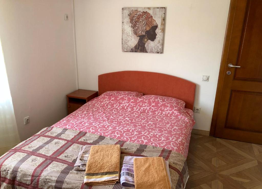 Krevet ili kreveti u jedinici u okviru objekta Axenia Hotel
