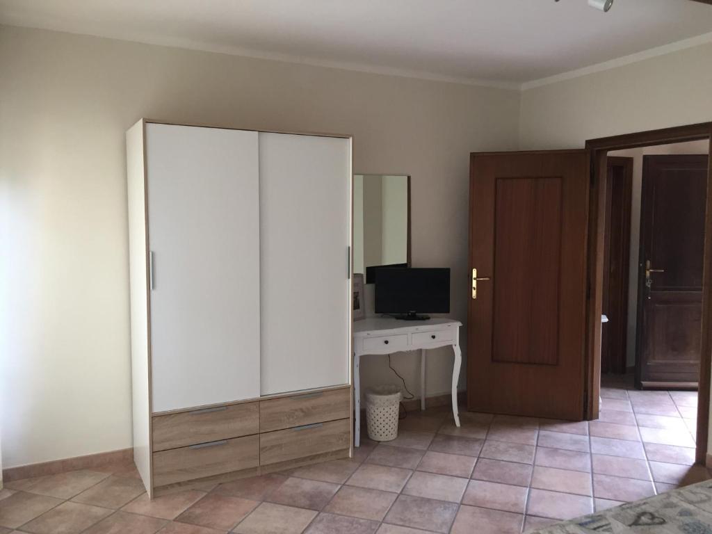 TV a/nebo společenská místnost v ubytování B&B sotto le mura