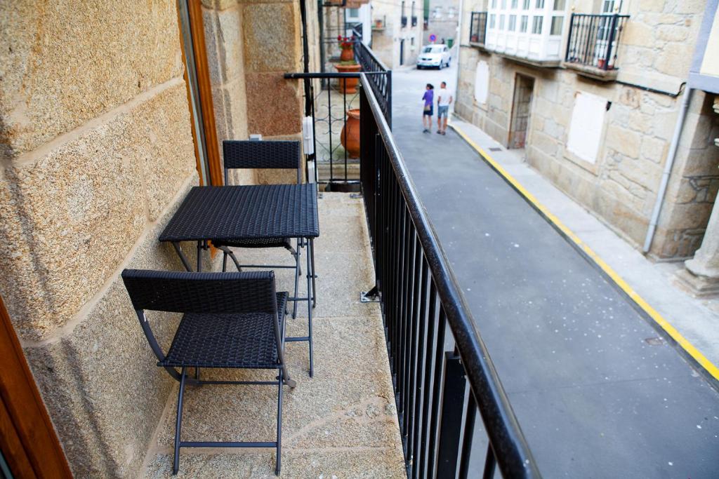 Balkón alebo terasa v ubytovaní A Bughina apartamentos