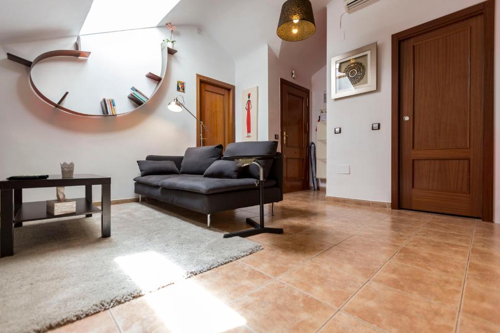 Posedenie v ubytovaní Ático Centro Málaga