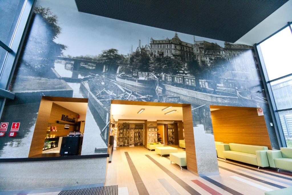 Posezení v ubytování Hotel Malinowski Business