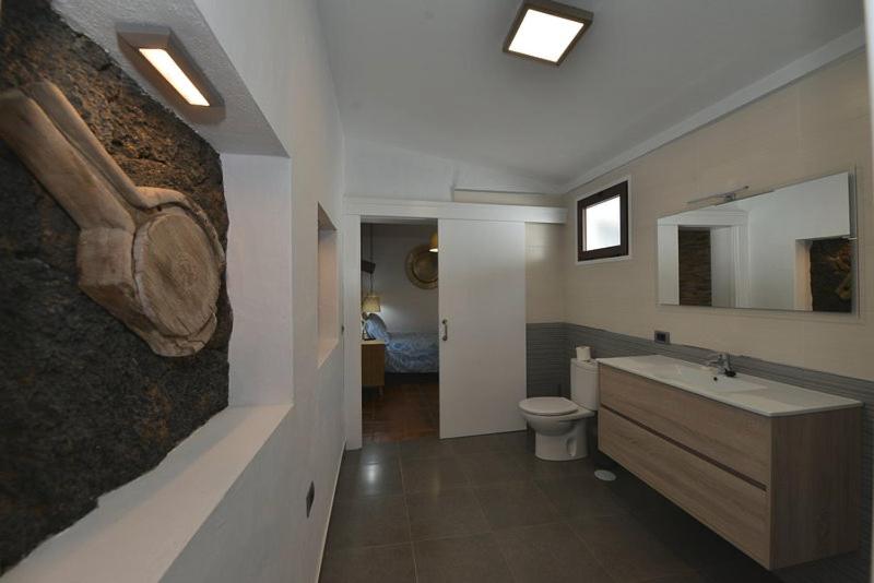 Koupelna v ubytování Apartamentos Finca Wapa