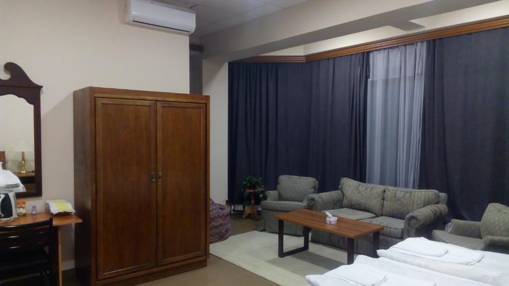 Posezení v ubytování DownTown B&B