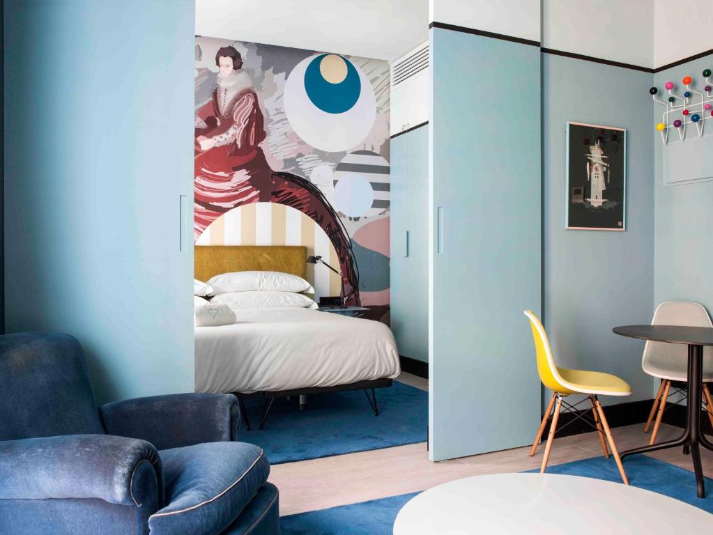 Cama o camas de una habitación en Amor de Dios 17 Boutique Apartments