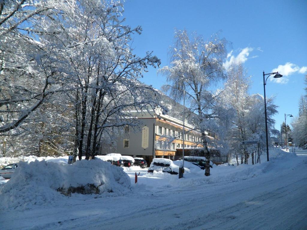 Residence Kristall v zimě