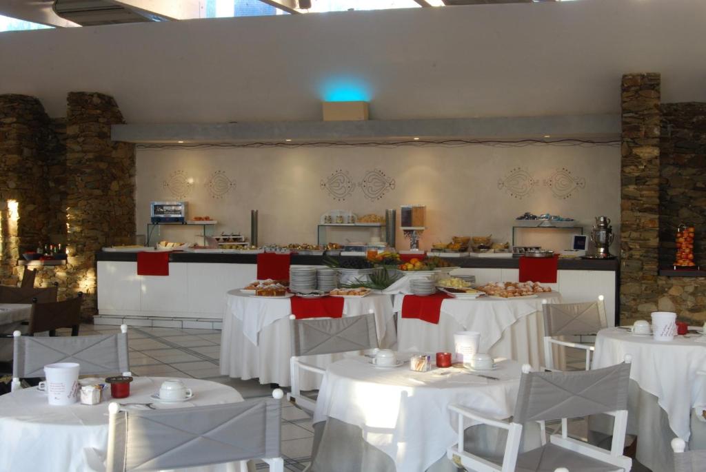 Restaurace v ubytování UNAHOTELS Club Hotel Ancora