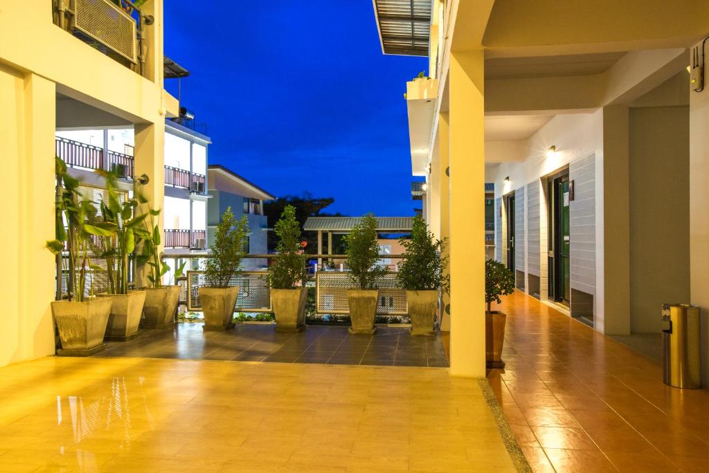 Balkón nebo terasa v ubytování Good Dream Hotel (Khun Ying House)