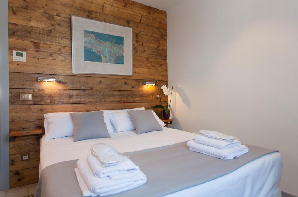 Letto o letti in una camera di Gran H La Marina