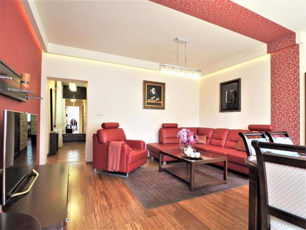 Posedenie v ubytovaní VIP Apartamenty Tetmajera Centrum 2