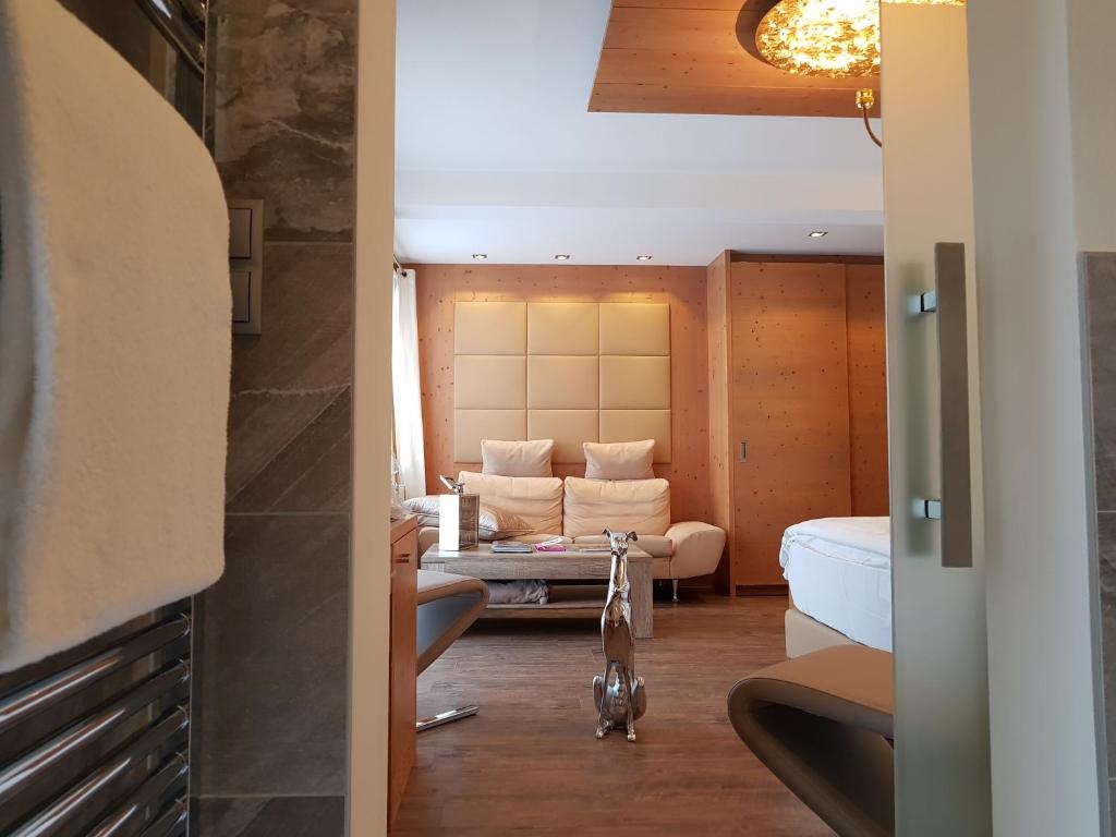 Posezení v ubytování Hotel Vergeiner