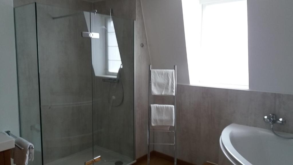 Koupelna v ubytování B&B Villa Des Raisins