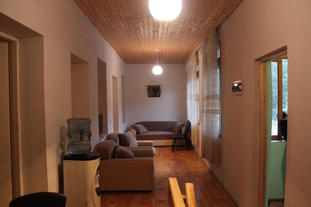 Area soggiorno di Guest house lela