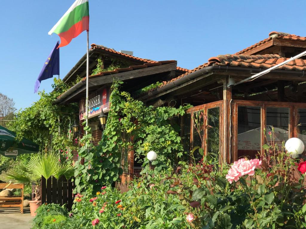Zahrada ubytování Bisser Obzor
