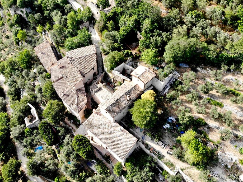 Vista aerea di Guesthouse Runcini