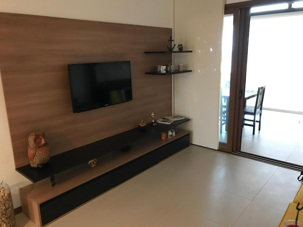 TV a/nebo společenská místnost v ubytování Bali Bahia Itacimirim