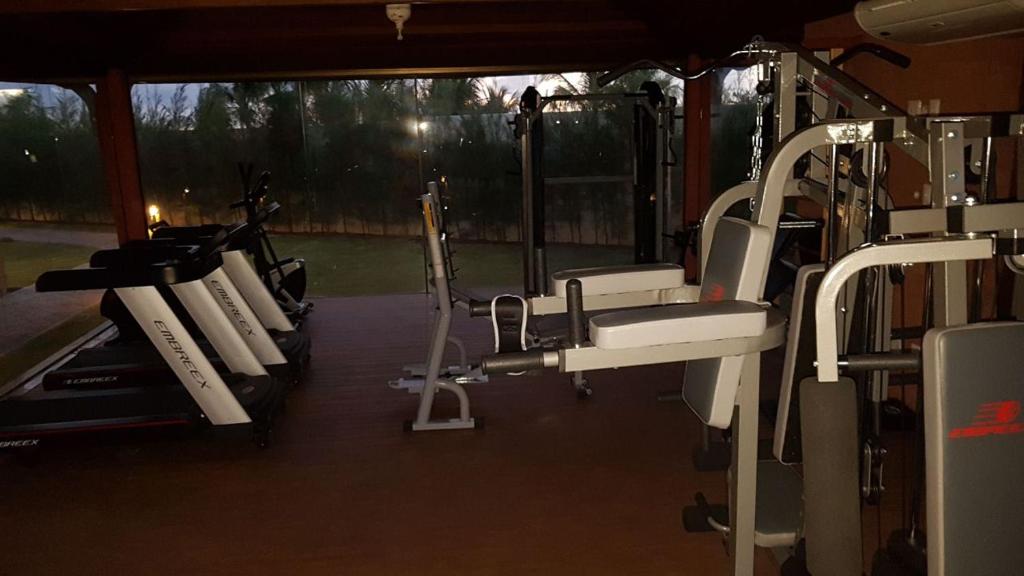 Fitness centrum a/nebo fitness zařízení v ubytování Bali Bahia Itacimirim