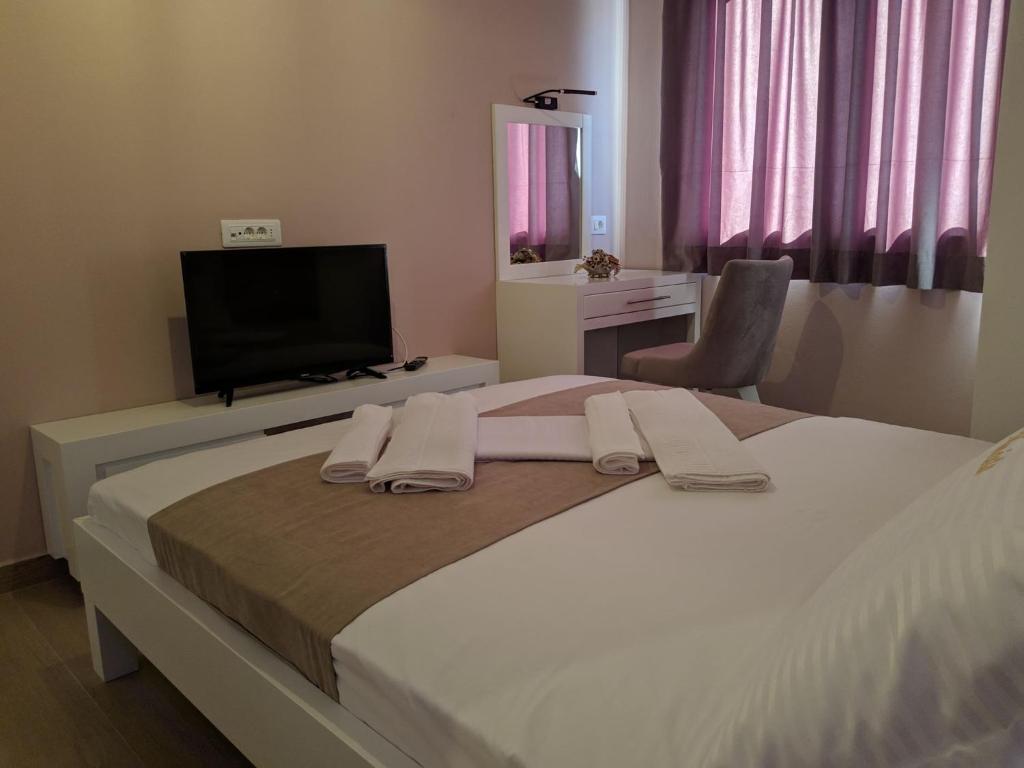 Postel nebo postele na pokoji v ubytování Bella Vista B&B