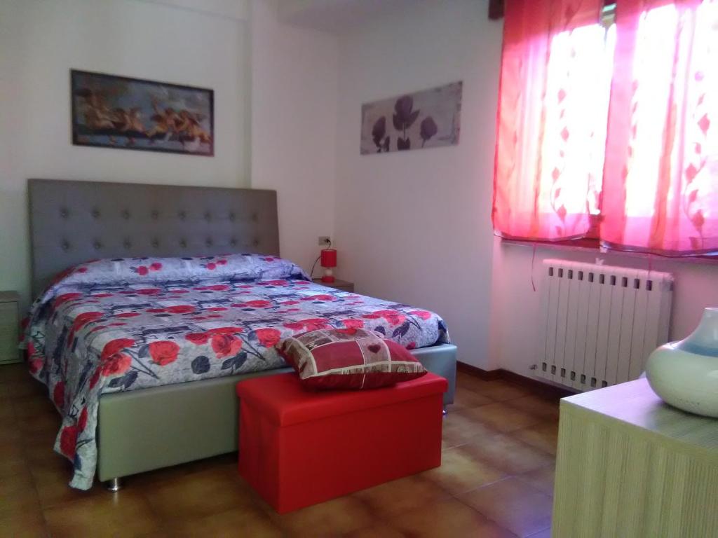 Łóżko lub łóżka w pokoju w obiekcie House Rose