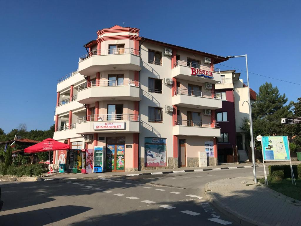 Budova, kde se hotel nachází