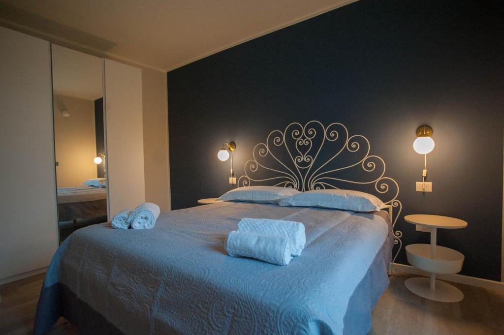 Posteľ alebo postele v izbe v ubytovaní Italianflat - Maison du Lac