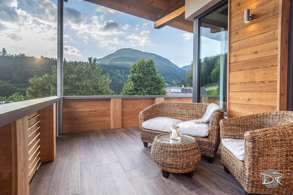 Nespecifikovaný výhled na hory nebo výhled na hory při pohledu z bed and breakfast