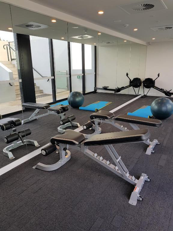 Fitness centrum a/nebo fitness zařízení v ubytování Iconic Kirra Beach Resort