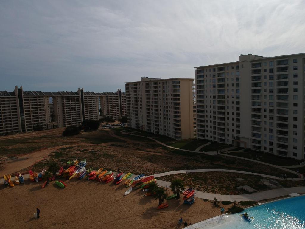 Bazén v ubytování Laguna Bahia 711 Algarrobo nebo v jeho okolí