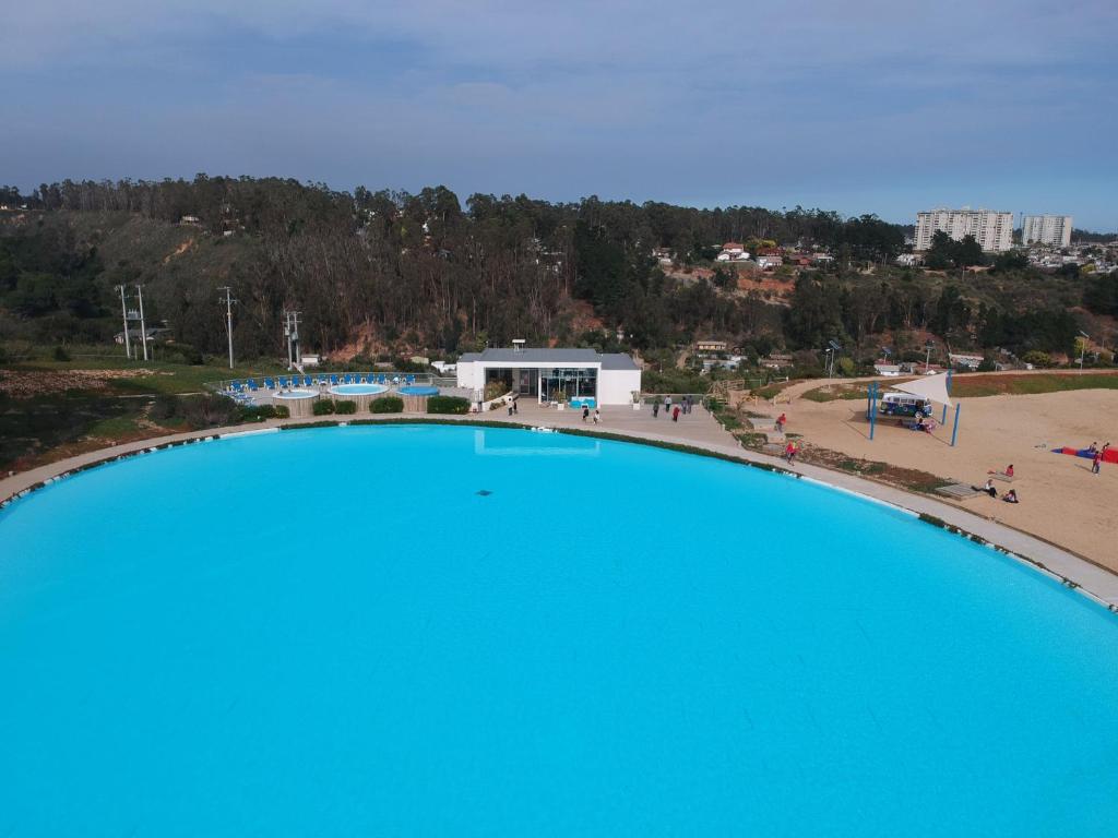 Bazén v ubytování Laguna Bahia 711 Algarrobo nebo v jeho okolí