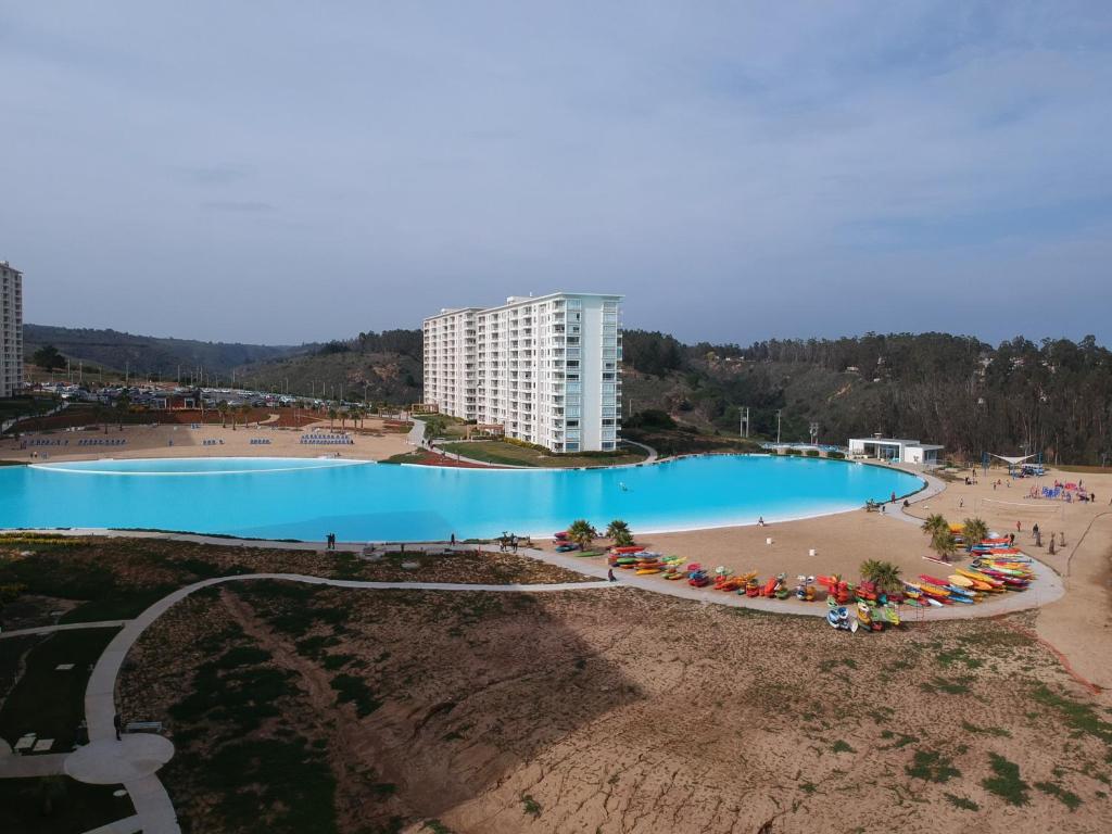 Bazén v ubytování Laguna Bahia 711 Algarrobo nebo v jeho okolí
