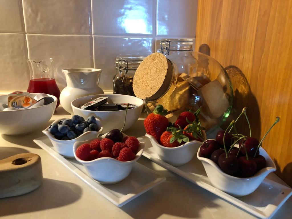Jedlo v ubytovaní bed & breakfast alebo blízkom okolí