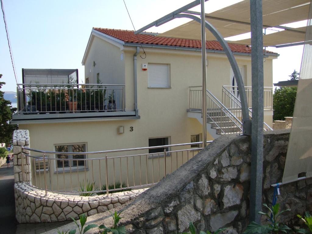 Balkón nebo terasa v ubytování Apartments Ilona