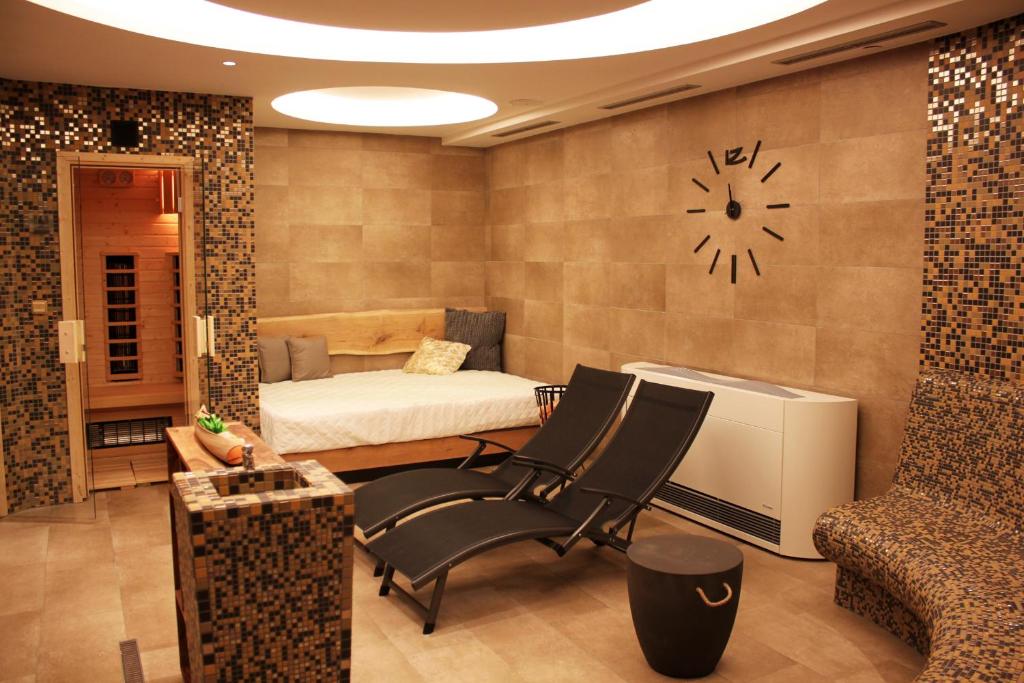 Posezení v ubytování Hotel Helios