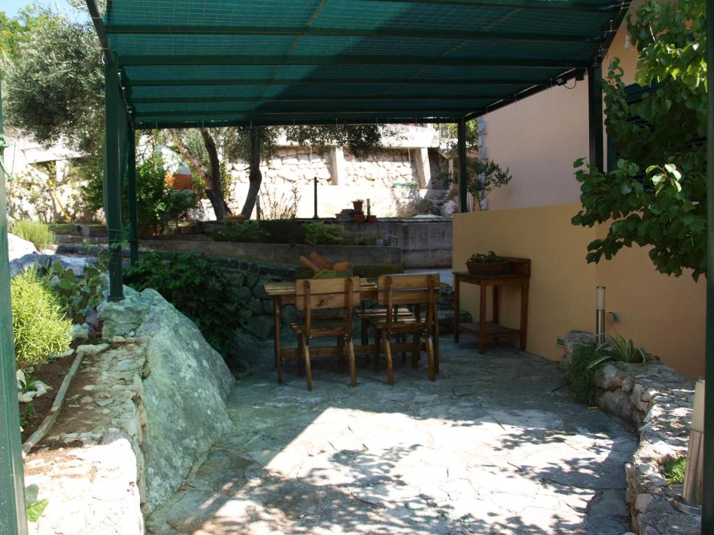 Zahrada ubytování Apartment Buki