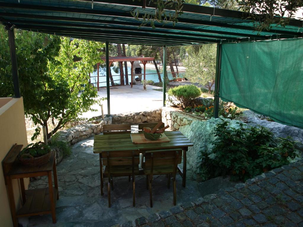 Zahrada ubytování Apartment Buki