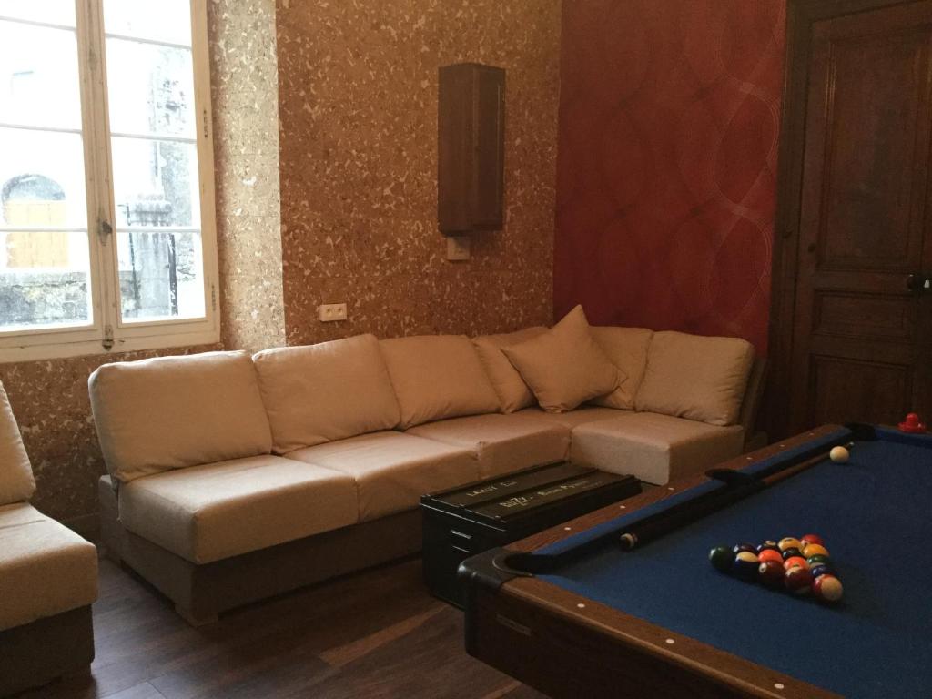 Posezení v ubytování Deluxe Studio Chez Susan