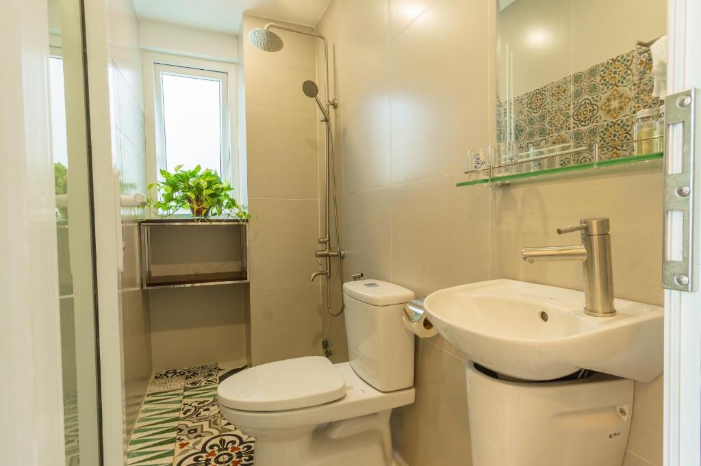 Un baño de D Central Hoi An Homestay