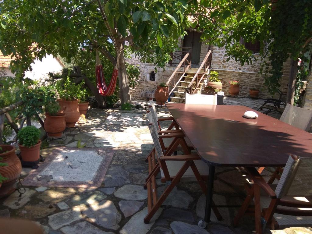 Ogród w obiekcie Pelion Zervochia