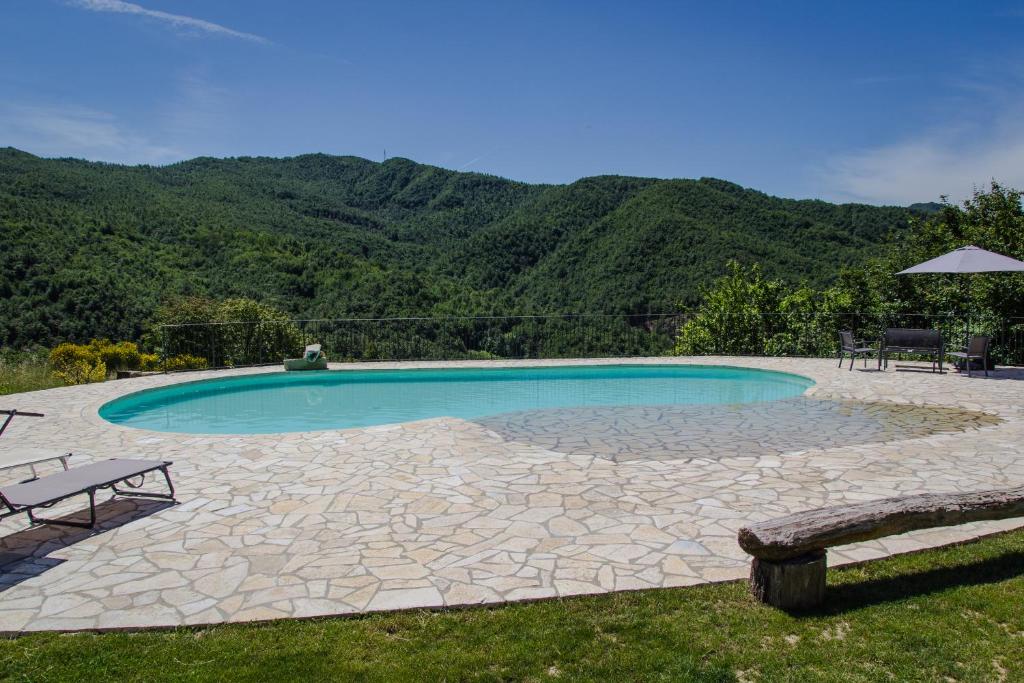 Nespecifikovaný výhled na hory nebo výhled na hory při pohledu z bed and breakfast