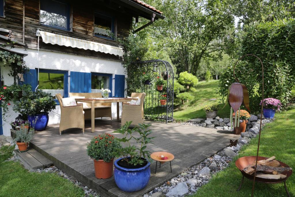 Zahrada ubytování Moosmühle Allgäu