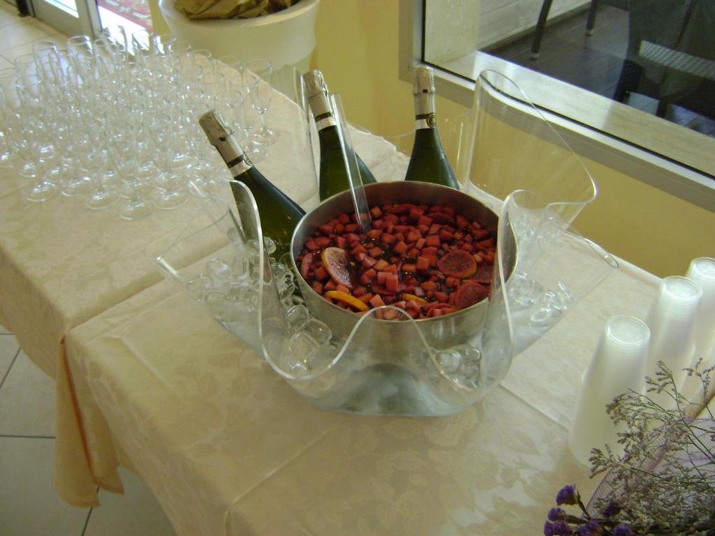Nápoje v ubytování Hotel Antonella