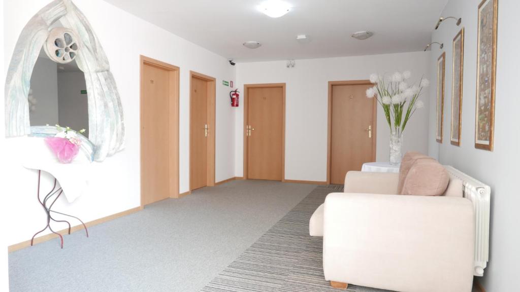 Część wypoczynkowa w obiekcie Motel Za Miedzą
