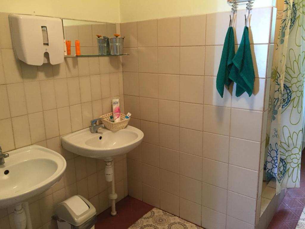 Koupelna v ubytování Torgu Royal Guesthouse