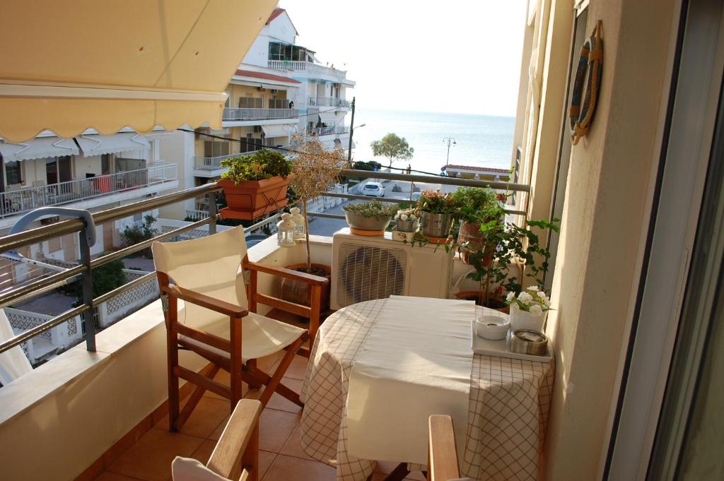 Cosy Home tesisinde bir balkon veya teras