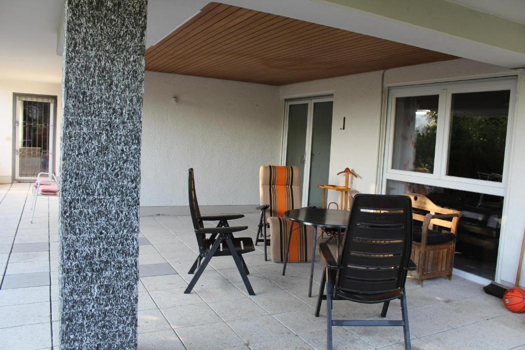 Patio nebo venkovní prostory v ubytování Residenz am Schloßberg
