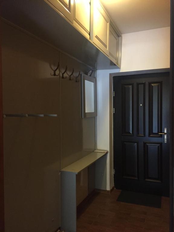 Kuchyň nebo kuchyňský kout v ubytování Apartament na Wzgórzu