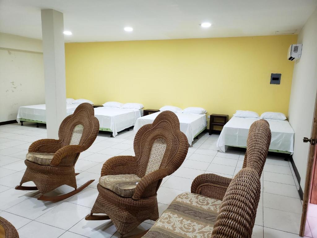 Posezení v ubytování Hotel El Dorado