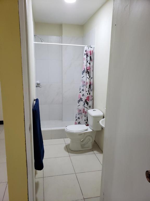 Koupelna v ubytování Hotel El Dorado