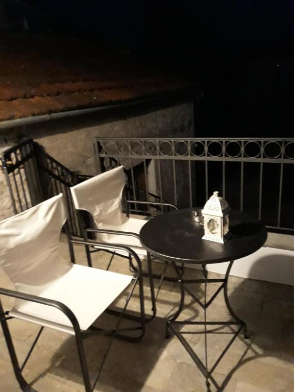 Posezení v ubytování Atrium - Lafkos