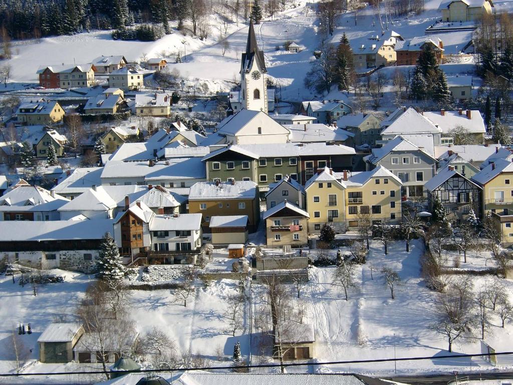 Hotel Fürst durante l'inverno