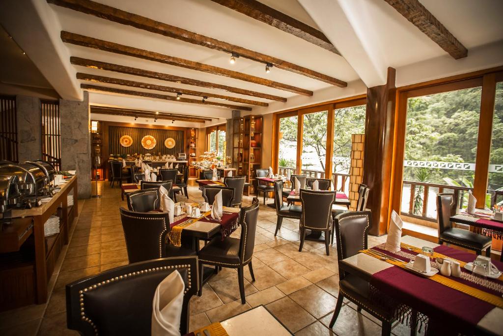 Restaurace v ubytování Sumaq Machu Picchu Hotel